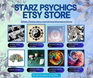 Starz Psychics Etsy Store — Starz Psychics spiritual blog, psychic insights