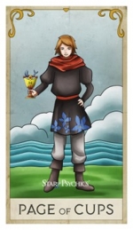 Tarot Card of the Day -  Page of Cups