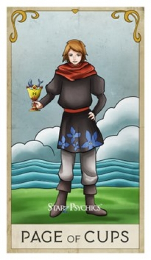 Tarot Card of the Day -  Page of Cups — Starz Psychics spiritual blog, psychic insights