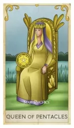 Tarot Card of the Day - Queen of Pentacles