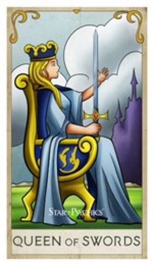 Tarot Card  -  Queen of Swords — Starz Psychics spiritual blog, psychic insights