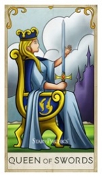 Tarot Card of the Day - Queen of Swords — Starz Psychics spiritual blog, psychic insights