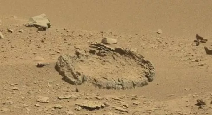 Mysterious Rock Circle Spotted On Mars 
