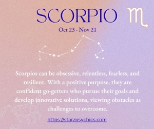 Zodiac Sign Scorpio Oct 23 - Nov 21