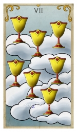 Tarot Card of the Day -  Seven of Cups — Starz Psychics spiritual blog, psychic insights