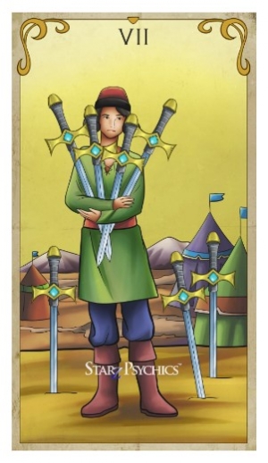 Tarot Card for Today - Seven of Swords — Starz Psychics spiritual blog, psychic insights
