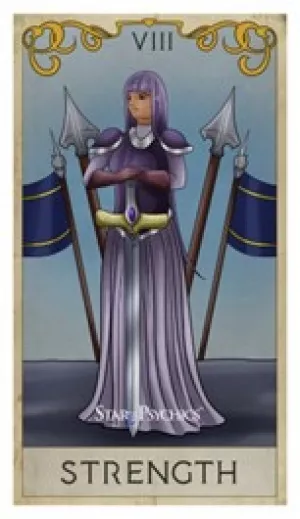 Tarot Card  -  Strength