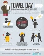 Towel Day — Starz Psychics spiritual blog, psychic insights